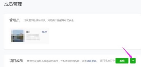 添加項目成員